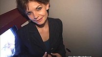 Lezbo Banker Bitch Blowing Cocks In Glory Hole