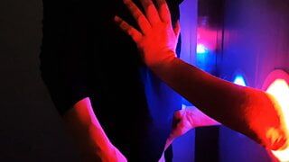 Sloppy seconds with stranger’s cum at home from gloryhole